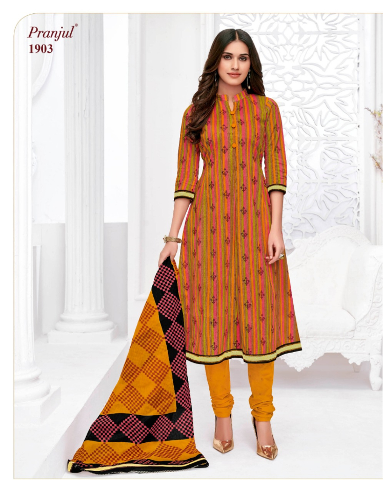 Pranjul By Priyanshi Vol 19 Dress Material Catalogue