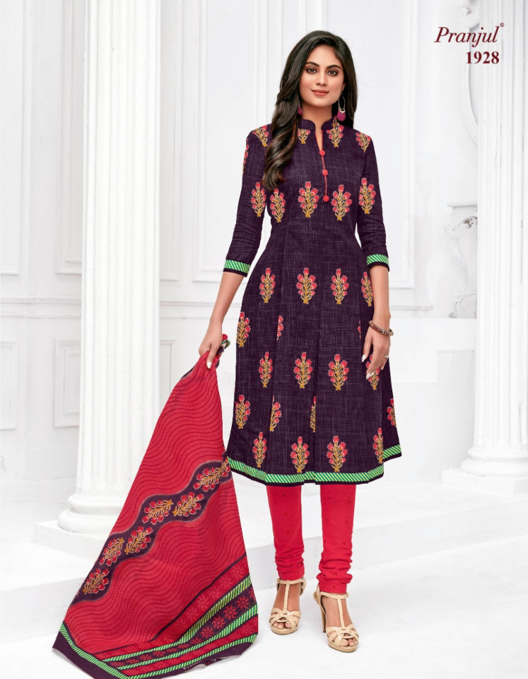Pranjul By Priyanshi Vol 19 Dress Material Catalogue
