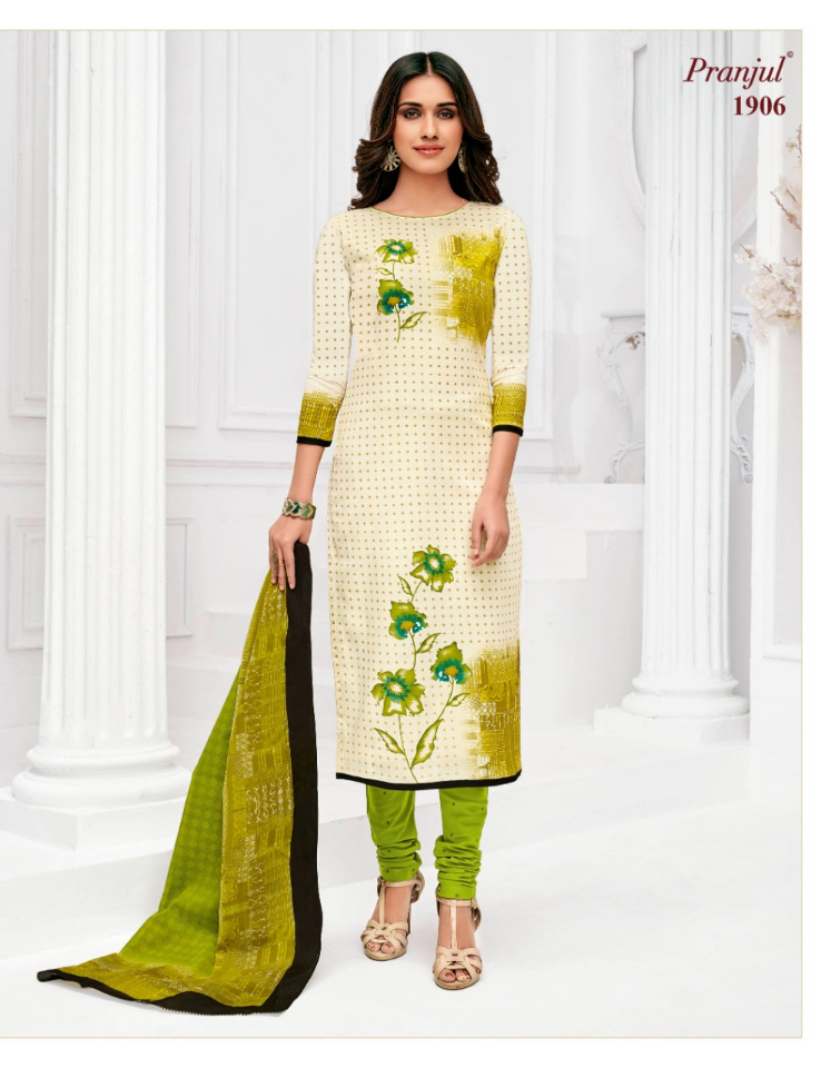 Pranjul By Priyanshi Vol 19 Dress Material Catalogue