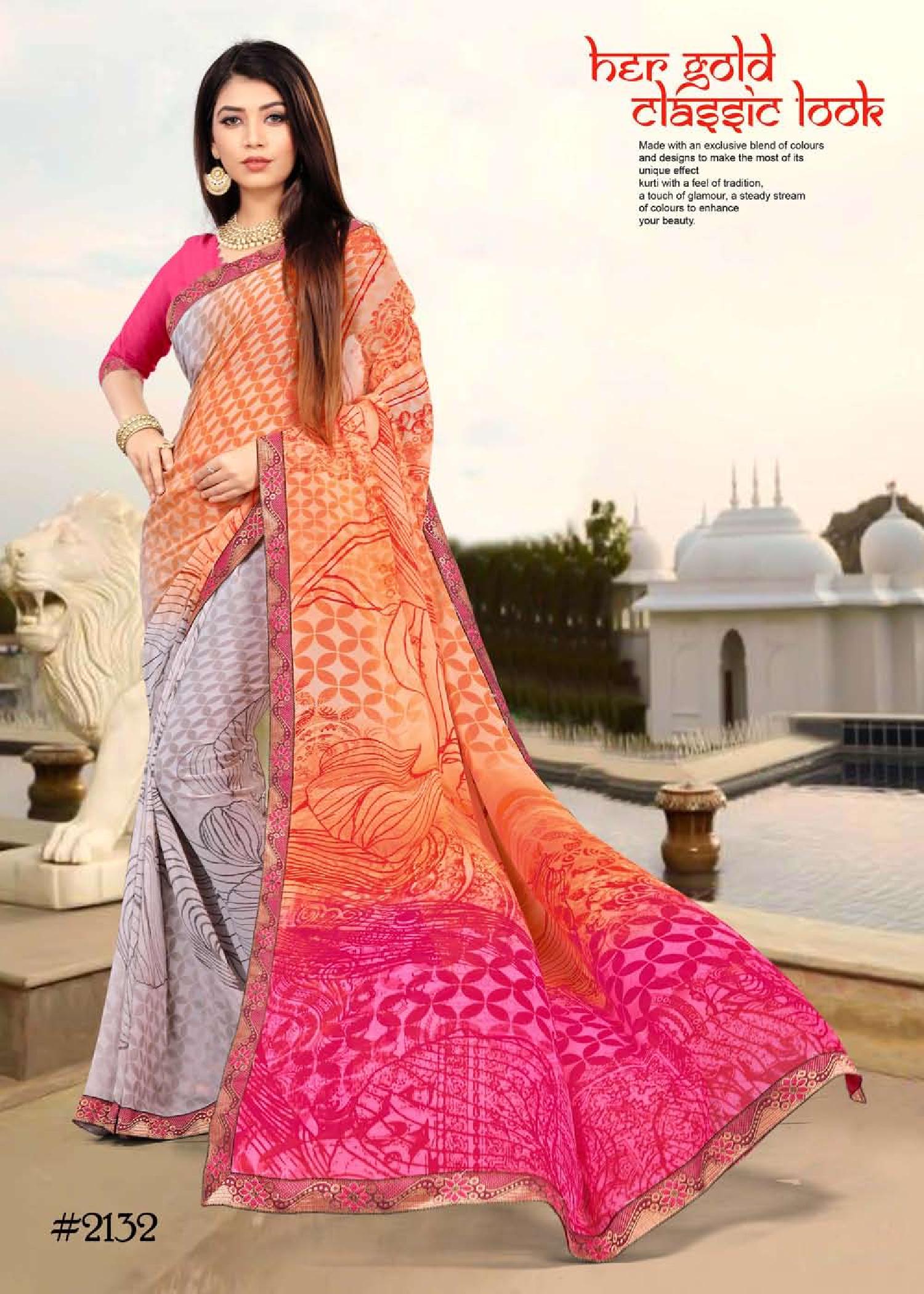 Rakshita  Weight Less Casual Wear Sarees Catalogue