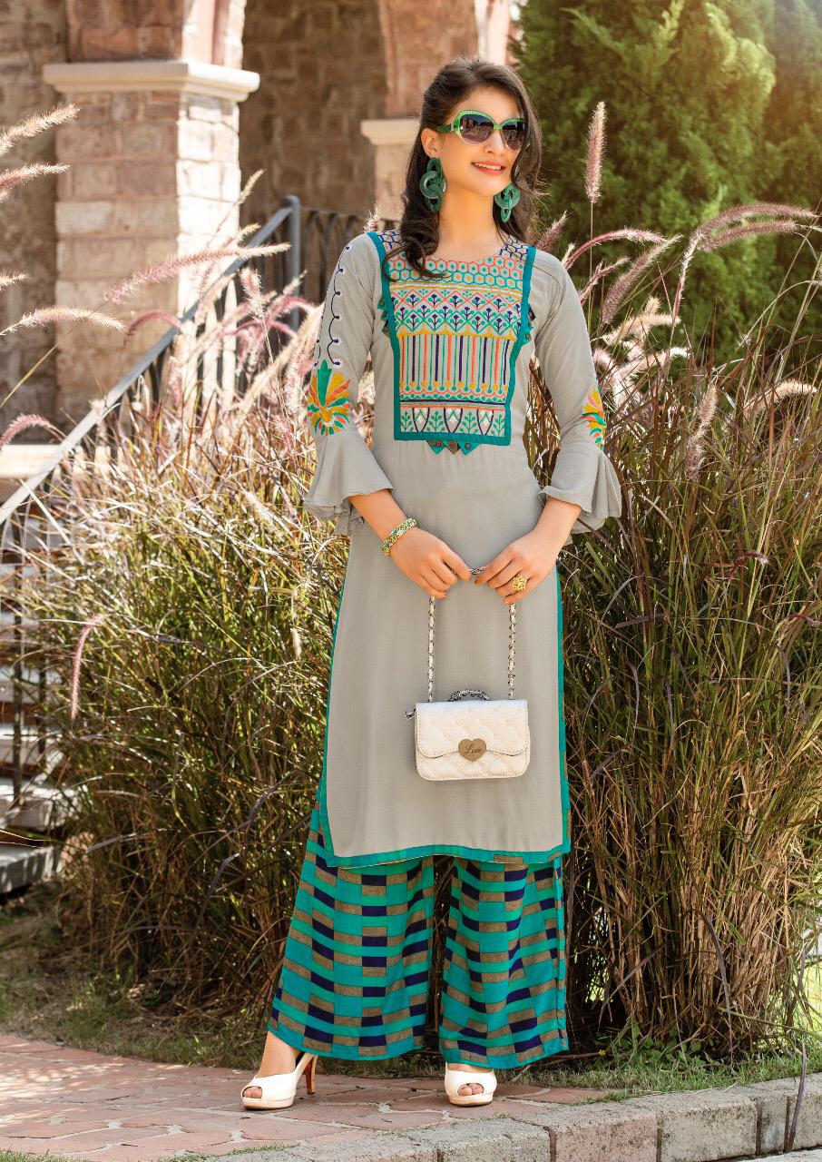 Rangjyot Present Parin Vol 1 Kurtis Catalogue