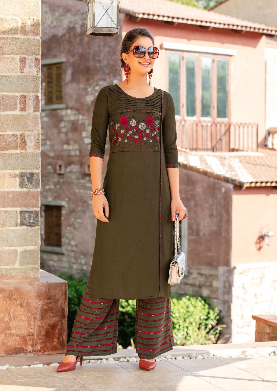 Rangjyot Present Parin Vol 1 Kurtis Catalogue