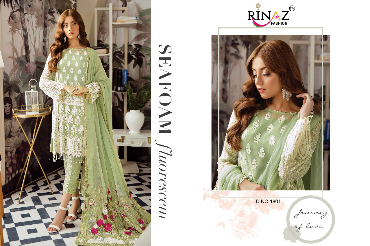 Rinaz By Afrozeh Pakistani Suit Collection