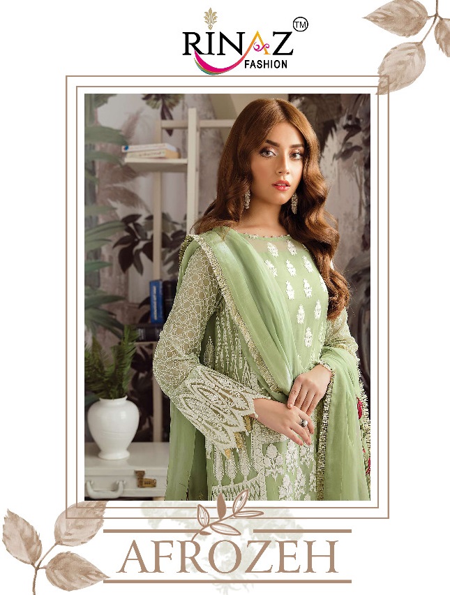 Rinaz By Afrozeh Pakistani Suit Collection