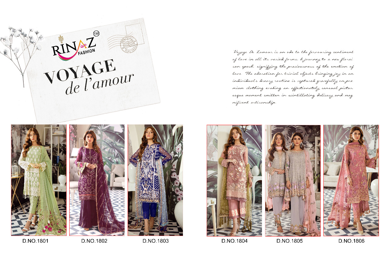 Rinaz By Afrozeh Pakistani Suit Collection