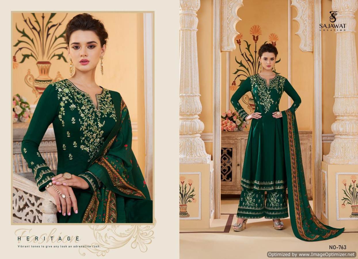 Sajawat  By  Sarthi 9 Nx Classy Look Ready Made Salwar Kameez