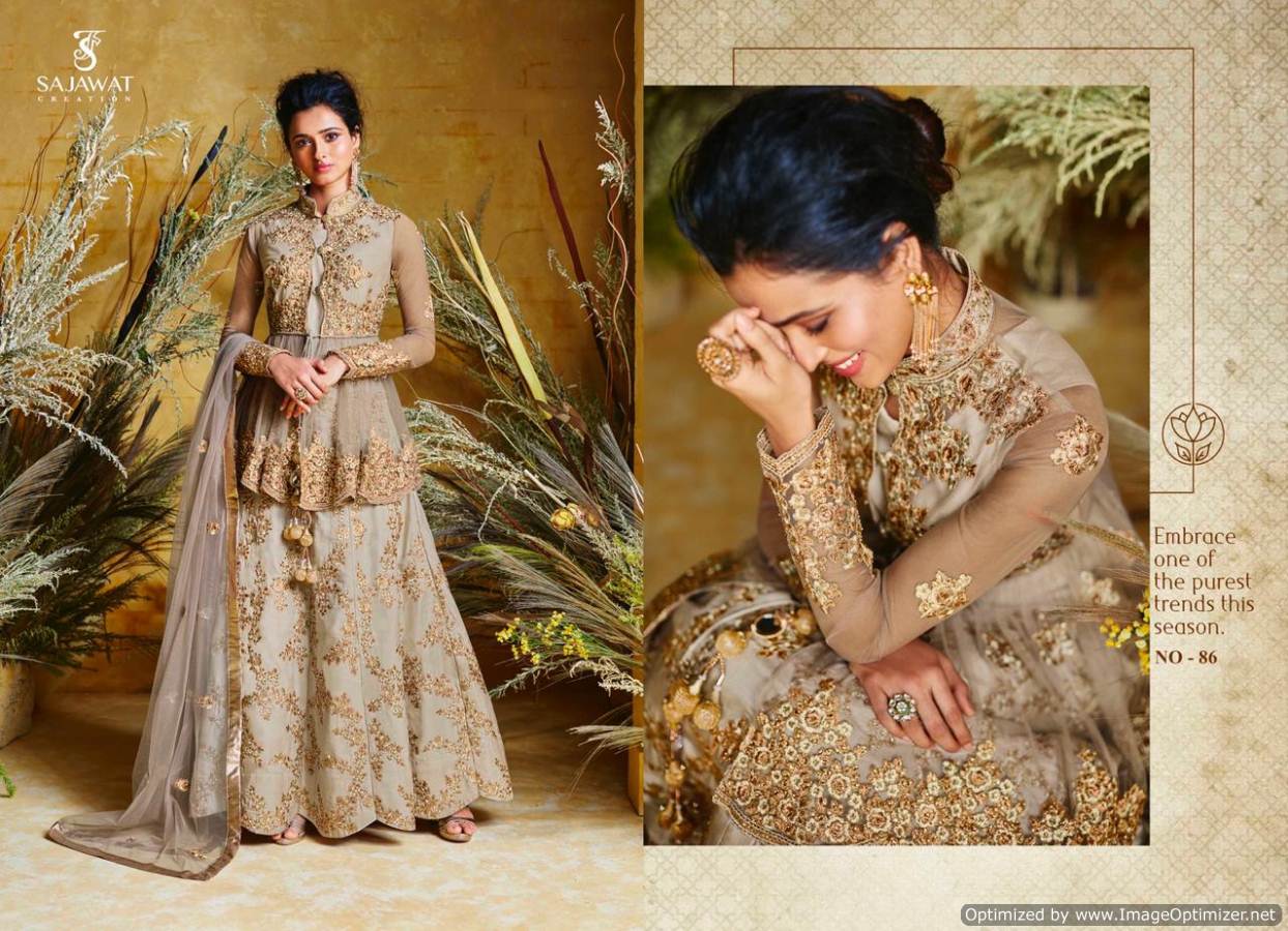 Sajawat Present Dua Ready Made Fancy Bridal Collection