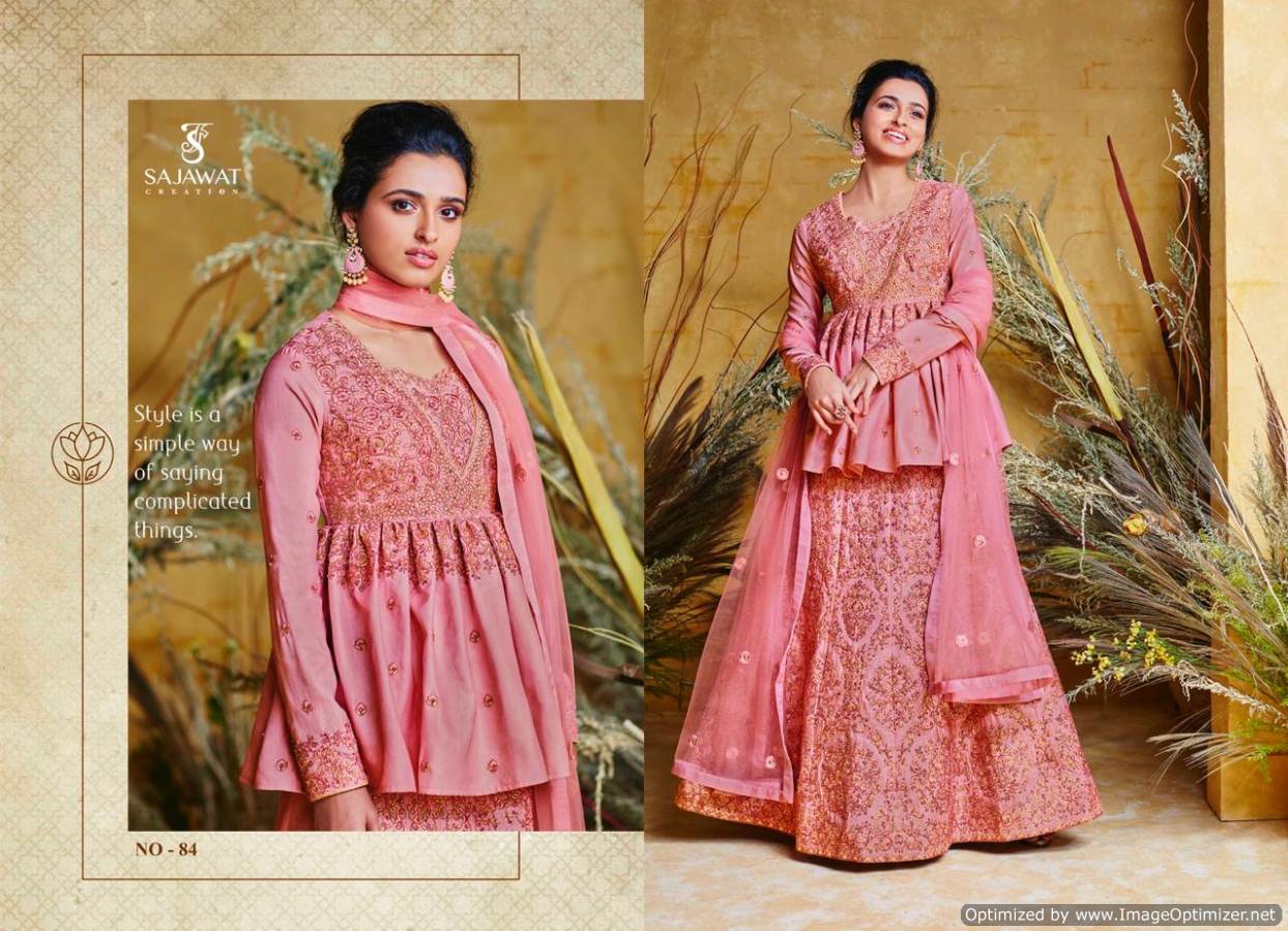Sajawat Present Dua Ready Made Fancy Bridal Collection