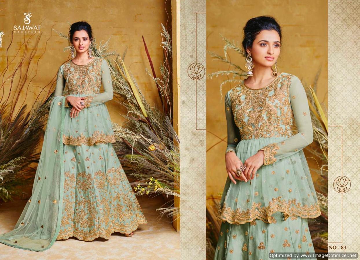 Sajawat Present Dua Ready Made Fancy Bridal Collection
