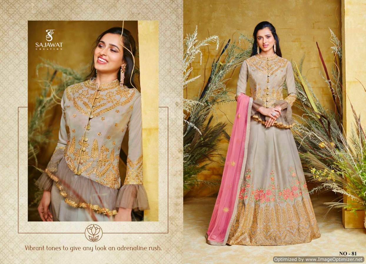 Sajawat Present Dua Ready Made Fancy Bridal Collection