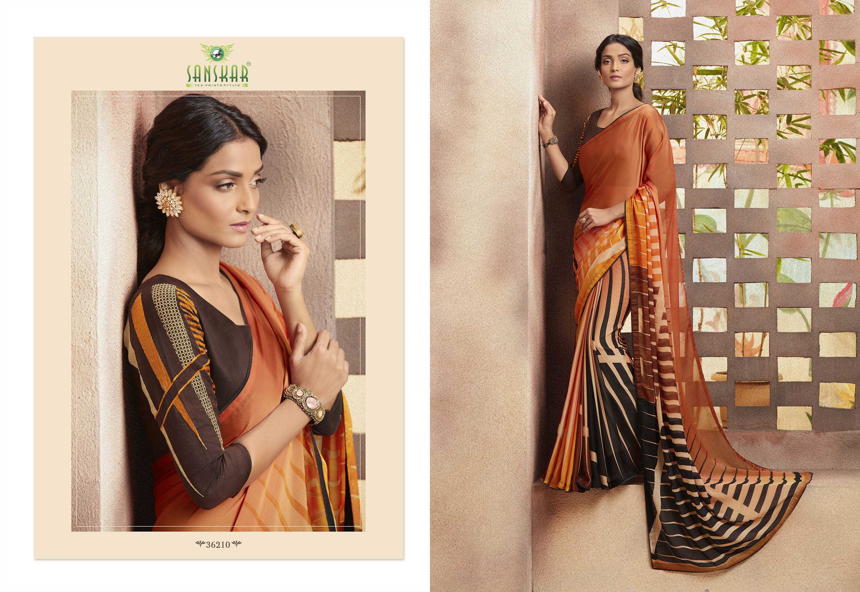 Sanskar By Instagram Saree Collection 2% Discount.