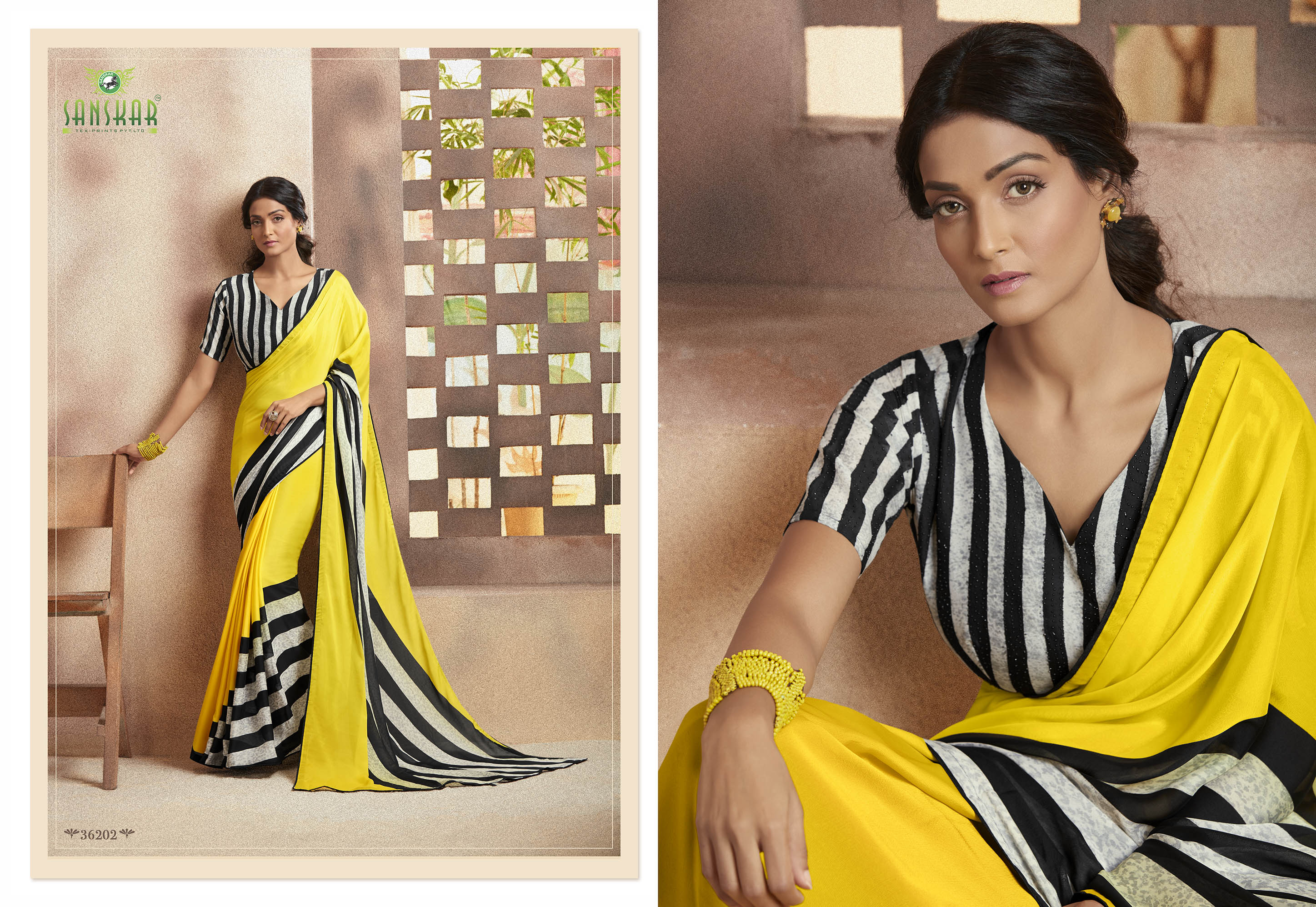 Sanskar By Instagram Saree Collection 2% Discount.
