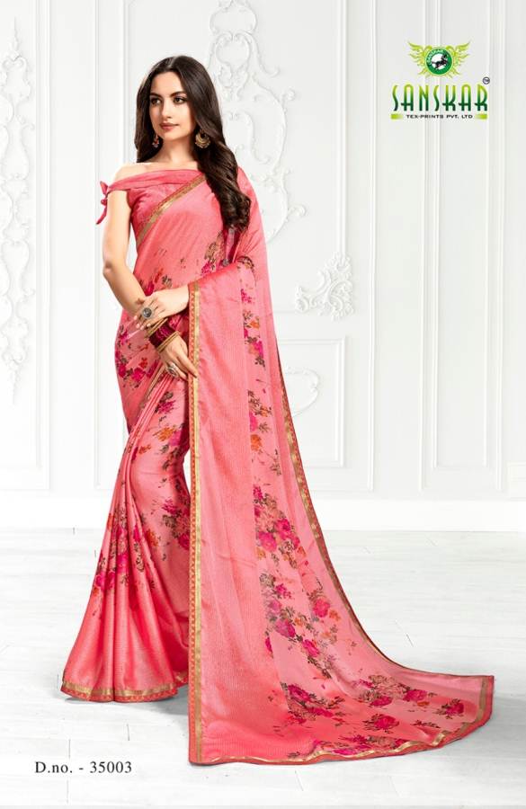 Sanskar By Khyati 3% Discount Printed Silk Sarees Catalogue