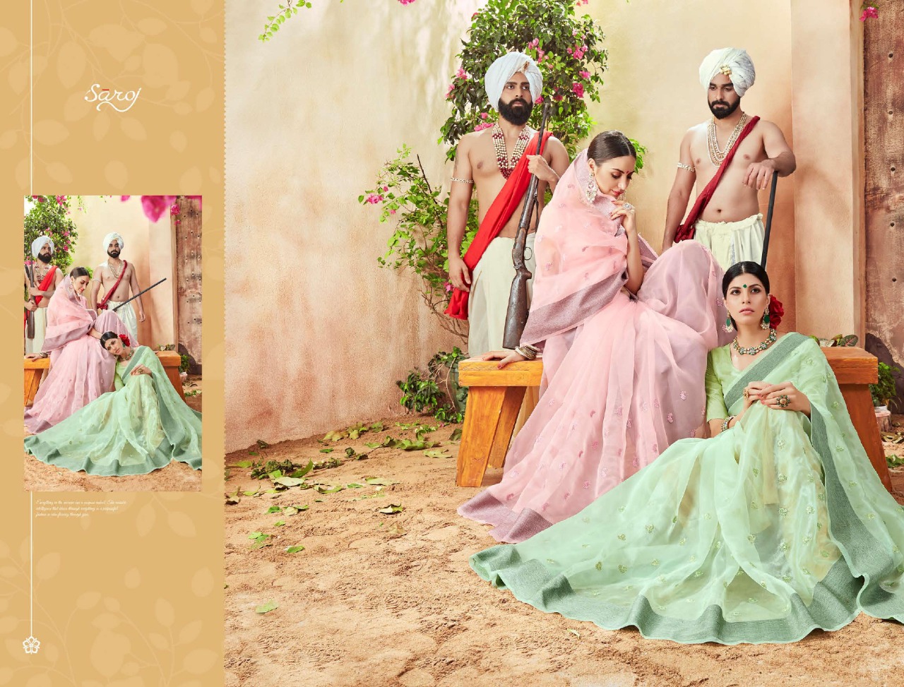 Saroj Present Sharmili Sarees Catalogue