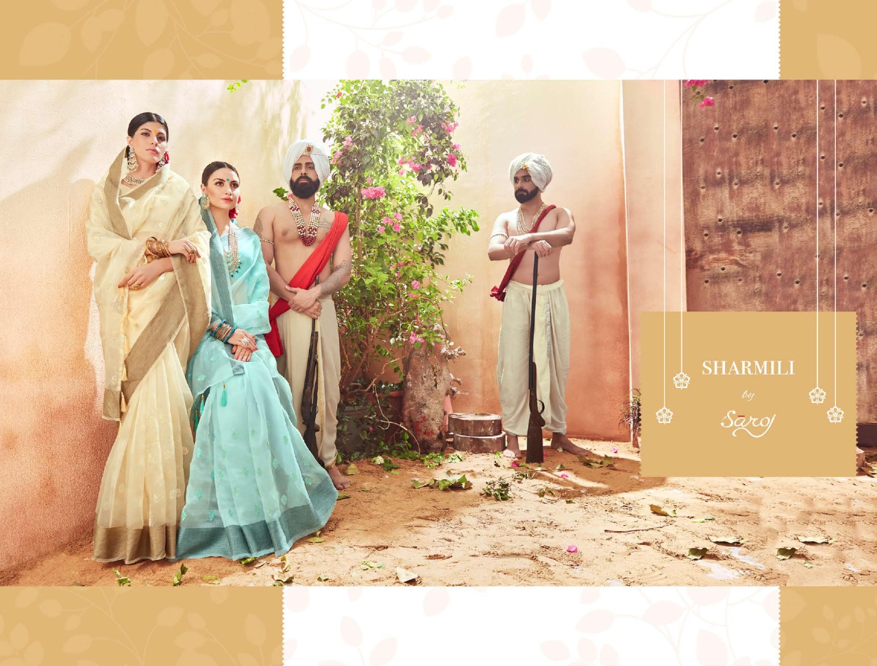 Saroj Present Sharmili Sarees Catalogue