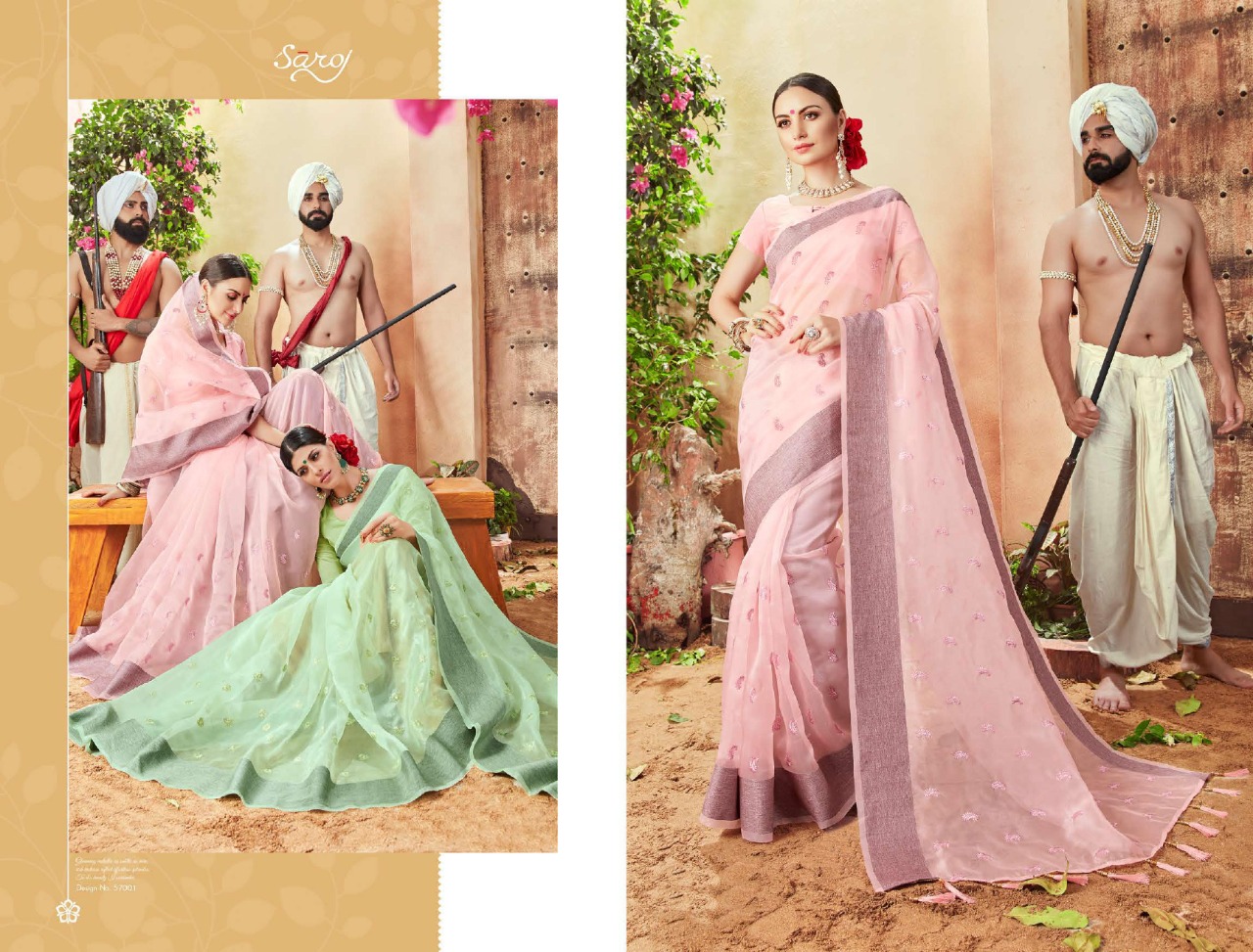 Saroj Present Sharmili Sarees Catalogue