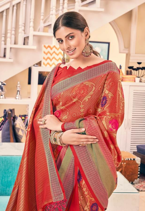 Shangrila By Madhurima Silk Designer Weaving Zari Silk Collection