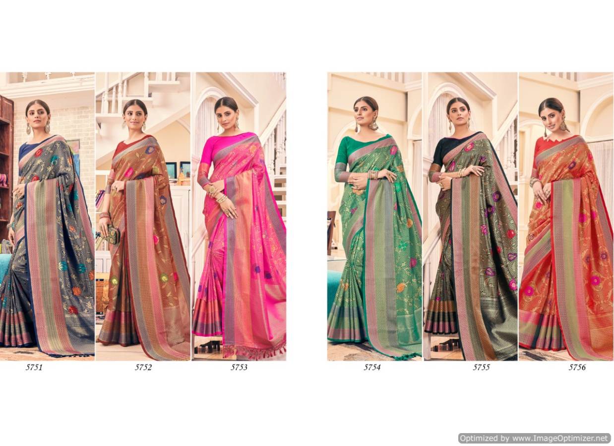 Shangrila By Madhurima Silk Designer Weaving Zari Silk Collection