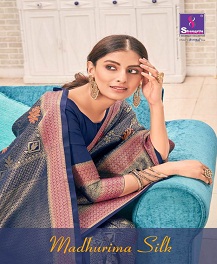 Shangrila By Madhurima Silk Designer Weaving Zari Silk Collection