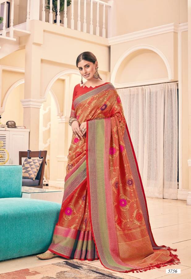 Shangrila By Madhurima Silk Designer Weaving Zari Silk Collection