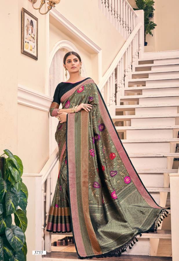 Shangrila By Madhurima Silk Designer Weaving Zari Silk Collection