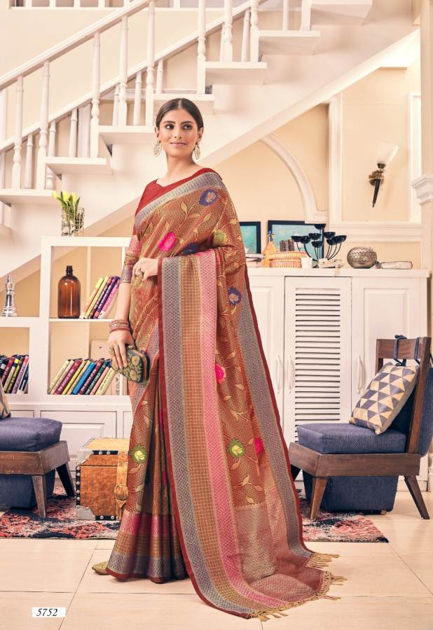 Shangrila By Madhurima Silk Designer Weaving Zari Silk Collection