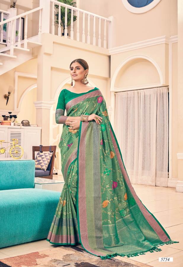 Shangrila By Madhurima Silk Designer Weaving Zari Silk Collection
