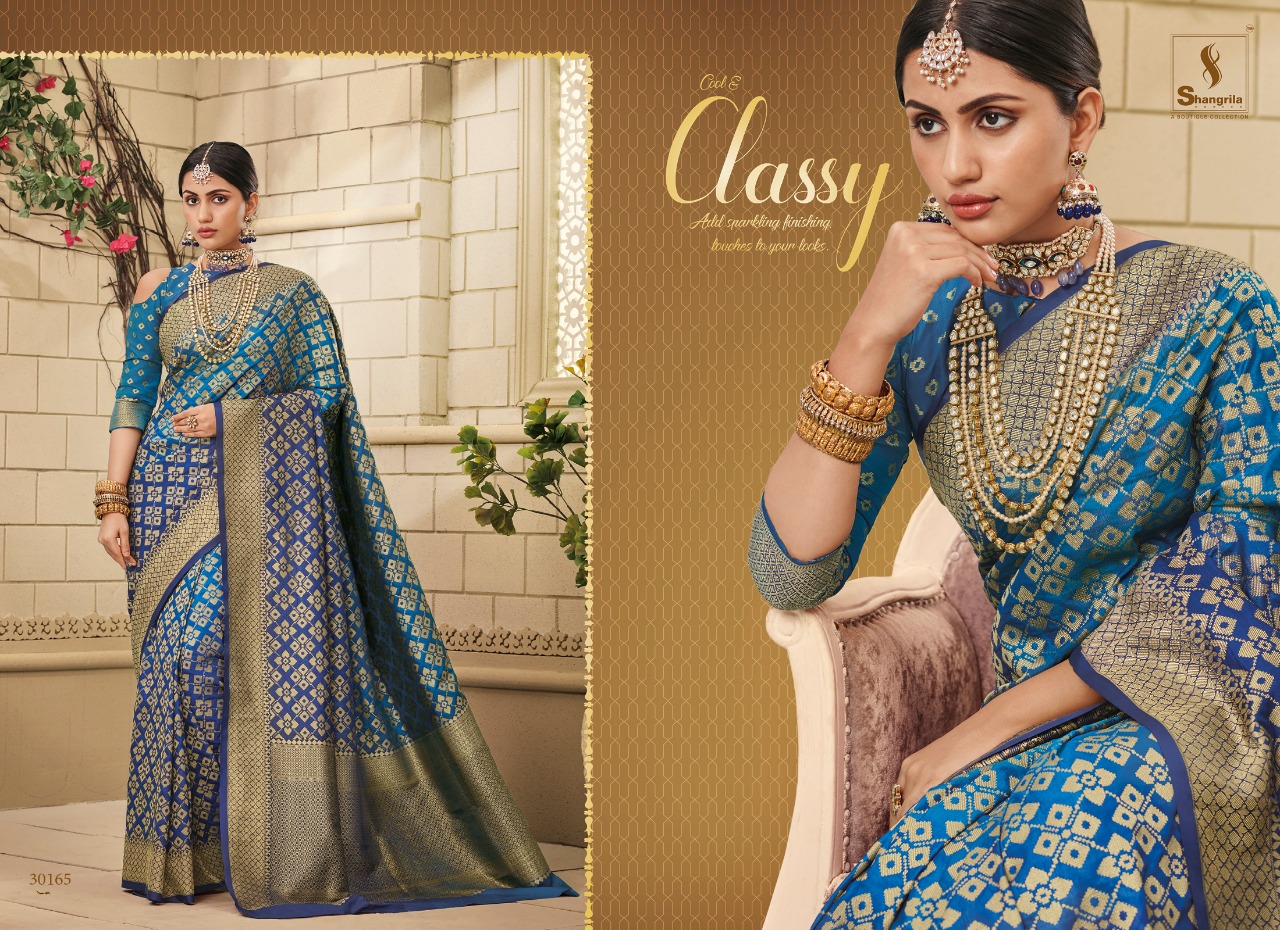 Shangrila's  Present Chaaya Silk  Sarees Catalogue