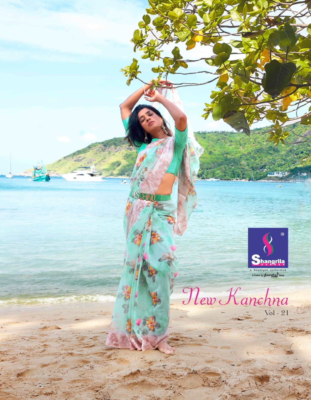 Shangrila Present Kanchana Vol 21 Sarees Catalogue