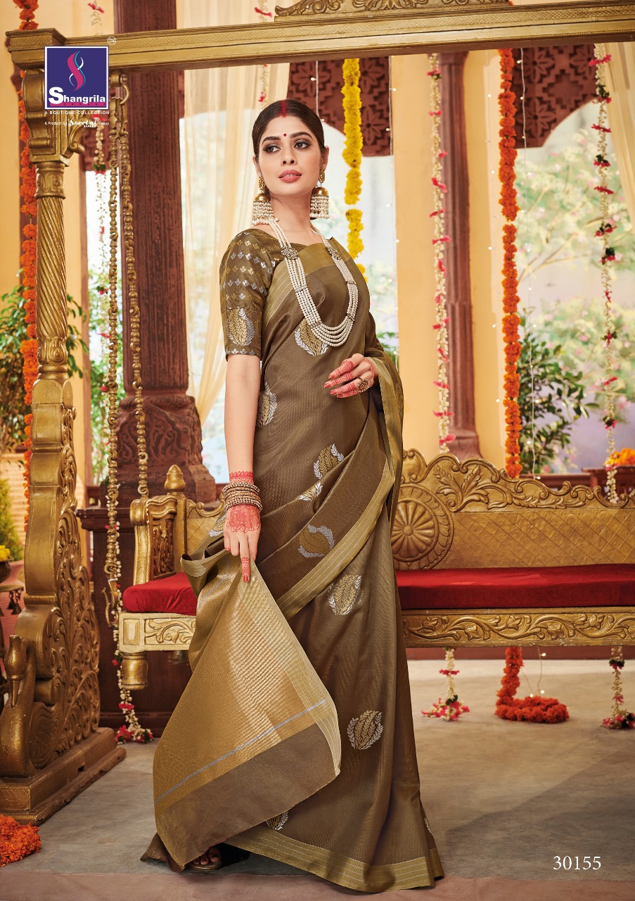 Shangrila Present Naisha Silk Sarees Catalogue
