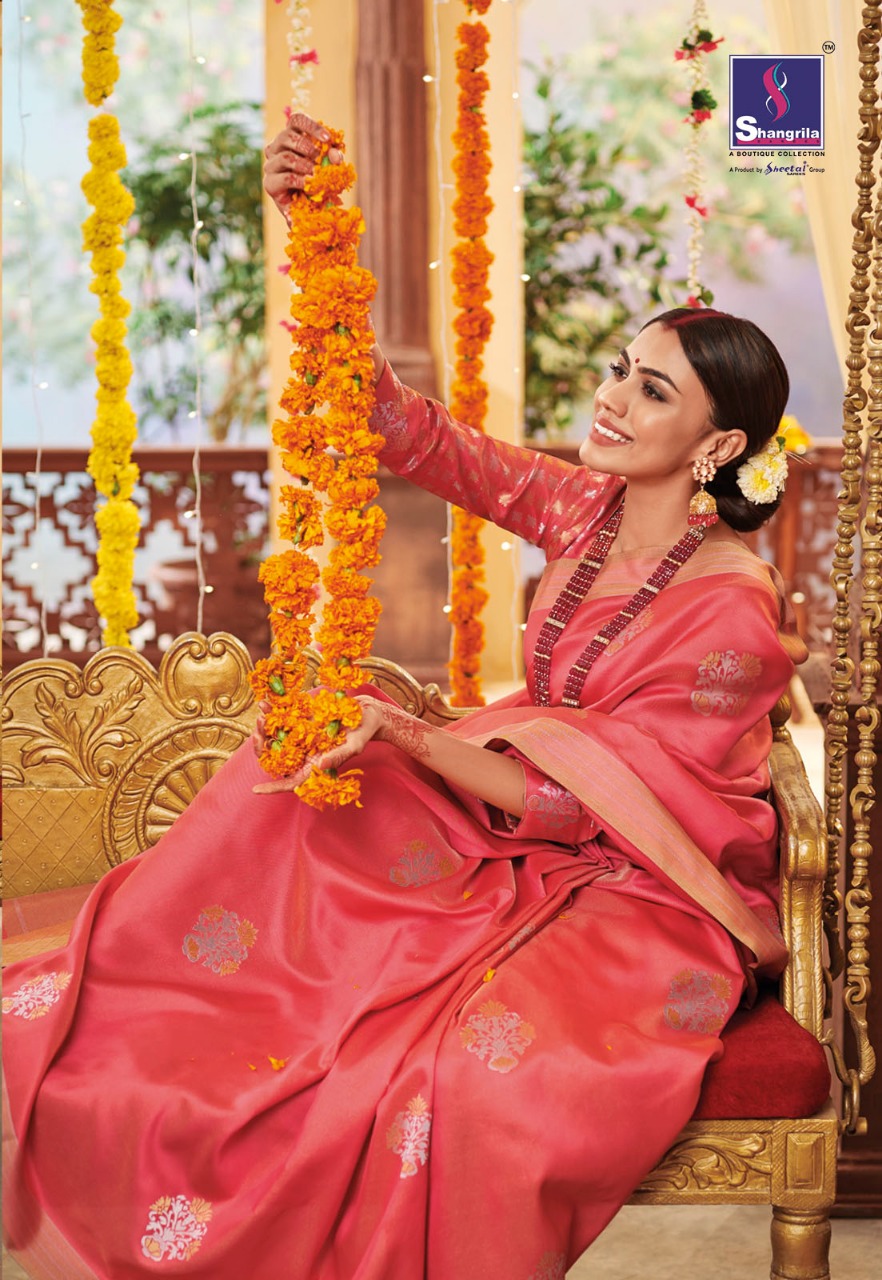 Shangrila Present Naisha Silk Sarees Catalogue