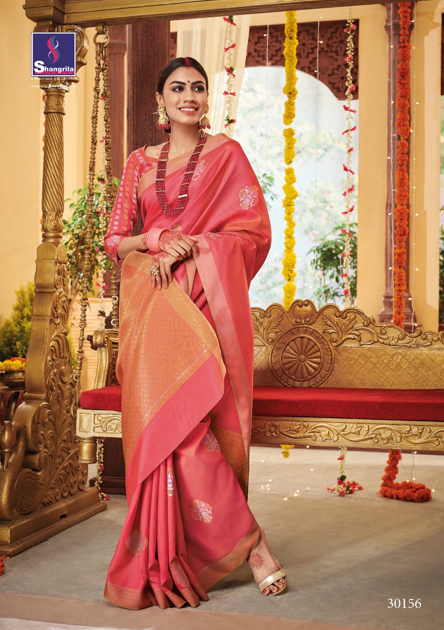 Shangrila Present Naisha Silk Sarees Catalogue