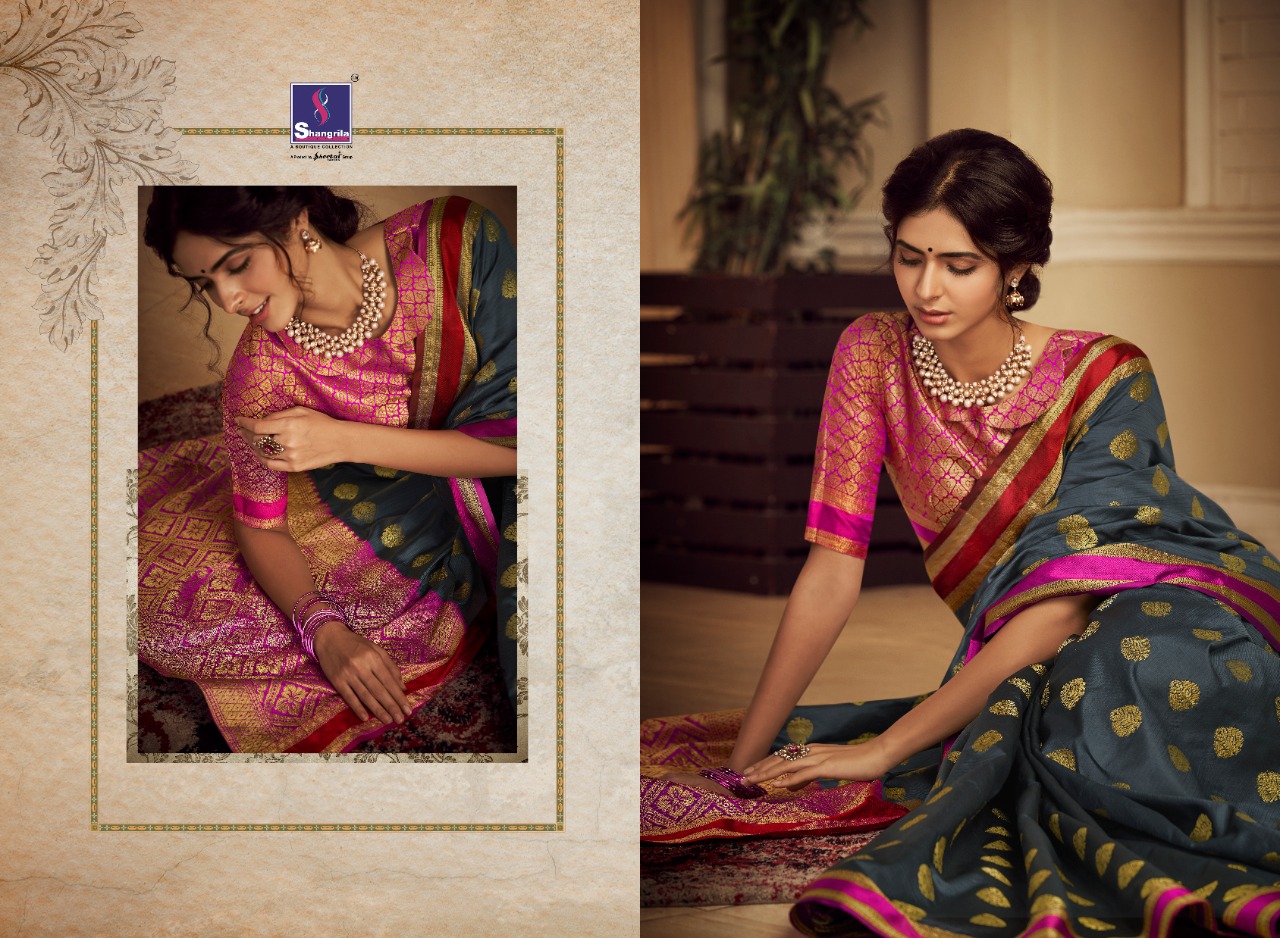Shangrila Present Sunaina Silk Vol 2  Sarees Catalogue