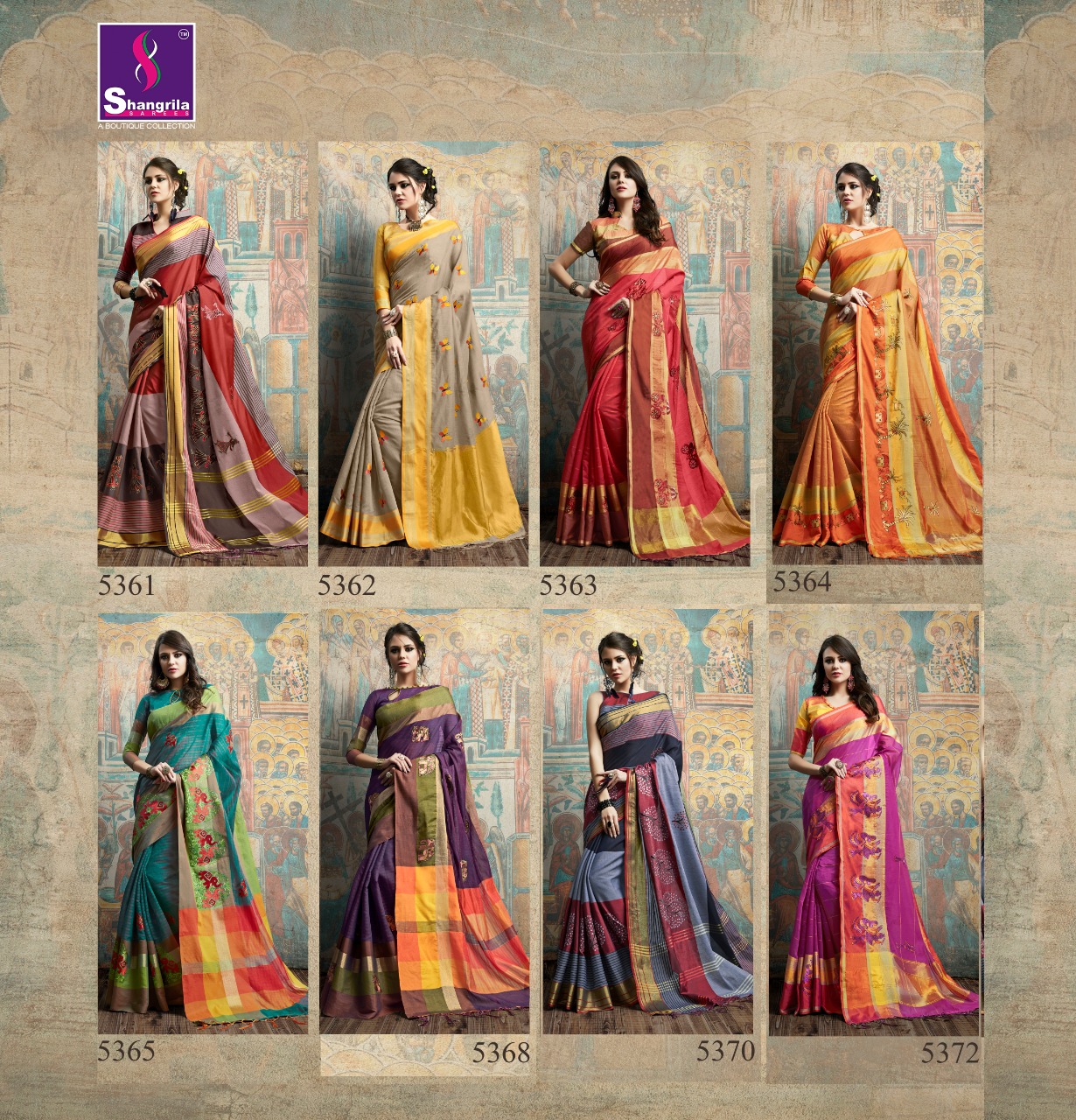 Shangrila Present Tanvee Silk Sarees Catalogue