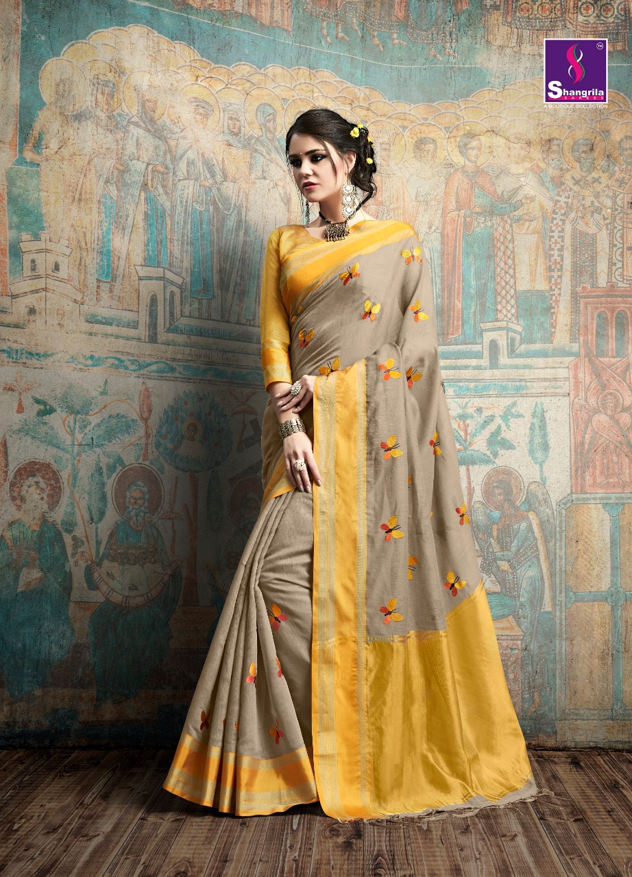 Shangrila Present Tanvee Silk Sarees Catalogue