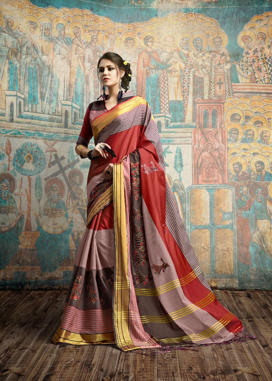 Shangrila Present Tanvee Silk Sarees Catalogue