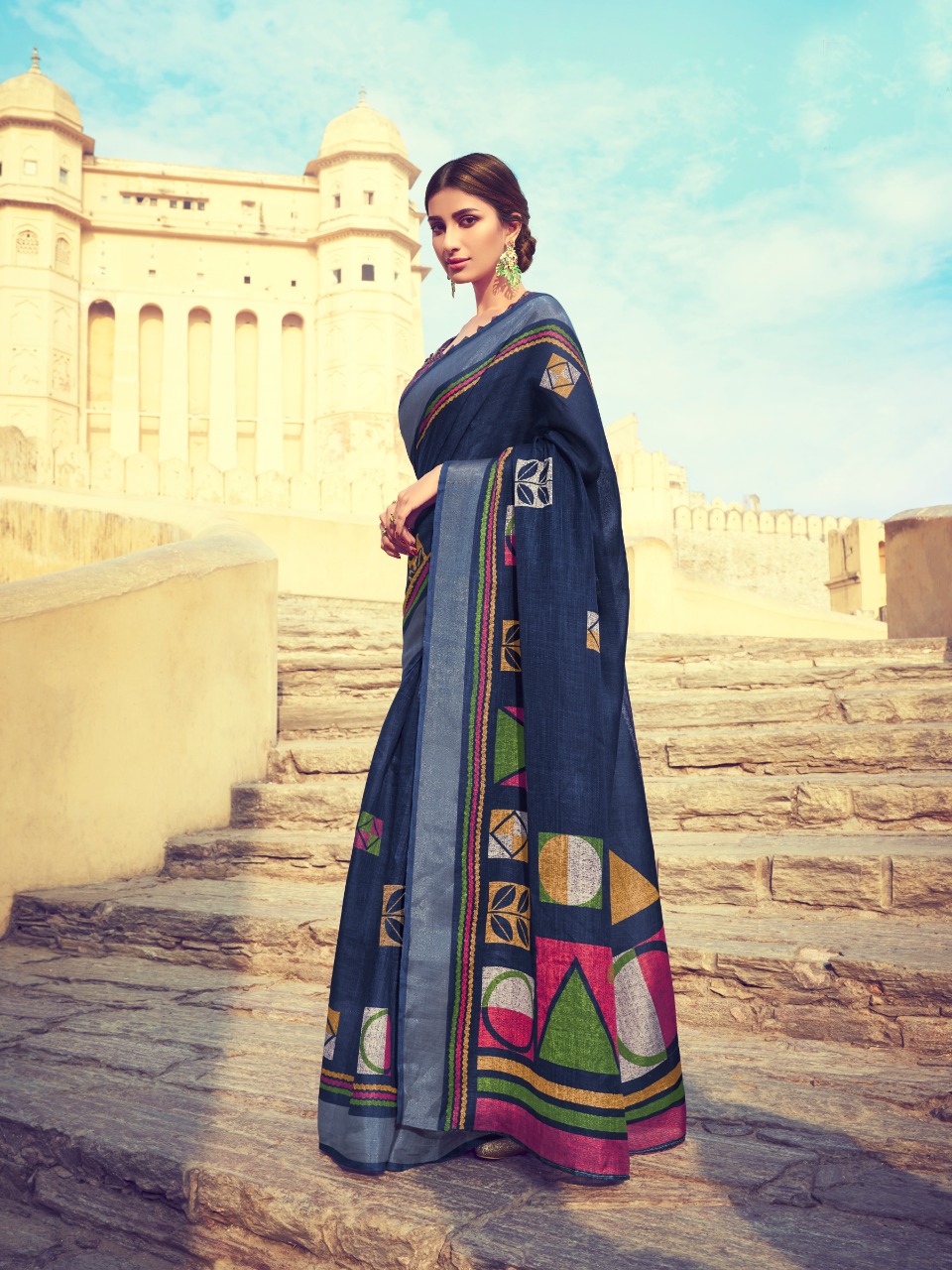 Shangrila  Present Vionna Festival Wear Sarees Catalogue
