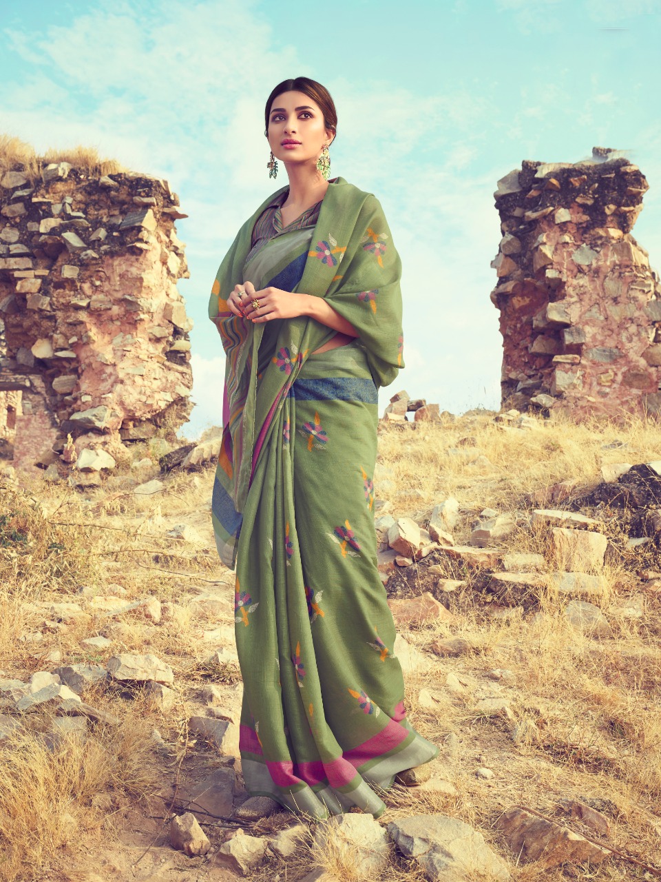 Shangrila  Present Vionna Festival Wear Sarees Catalogue