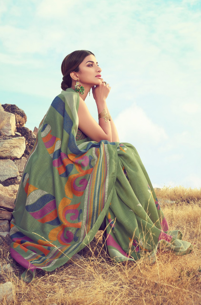 Shangrila  Present Vionna Festival Wear Sarees Catalogue