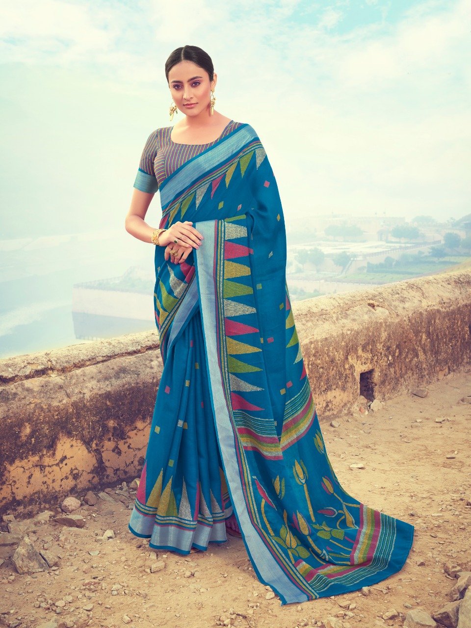 Shangrila  Present Vionna Festival Wear Sarees Catalogue
