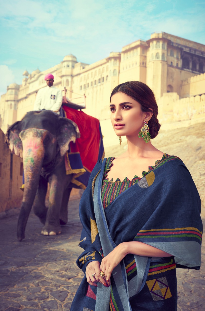 Shangrila  Present Vionna Festival Wear Sarees Catalogue