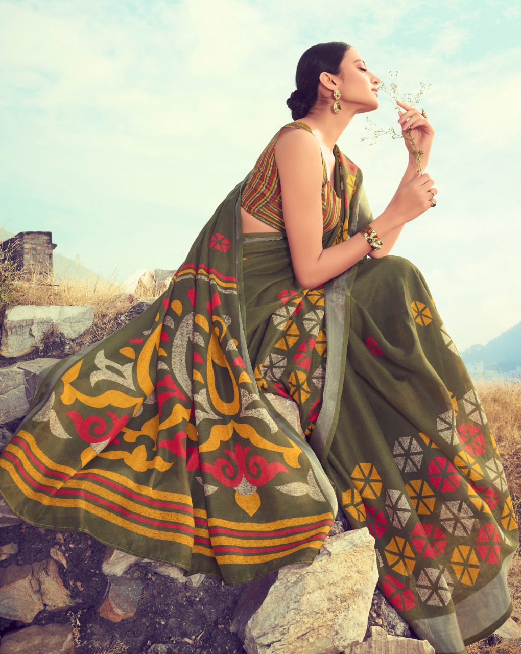 Shangrila  Present Vionna Festival Wear Sarees Catalogue