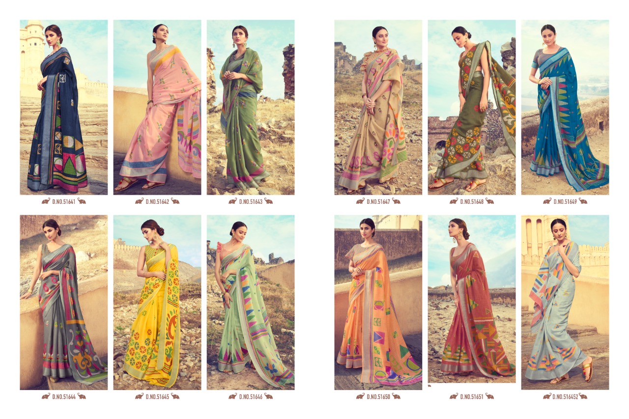 Shangrila  Present Vionna Festival Wear Sarees Catalogue