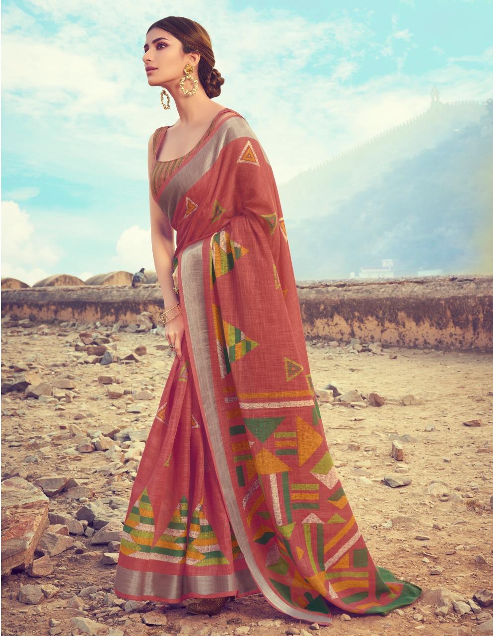 Shangrila  Present Vionna Festival Wear Sarees Catalogue