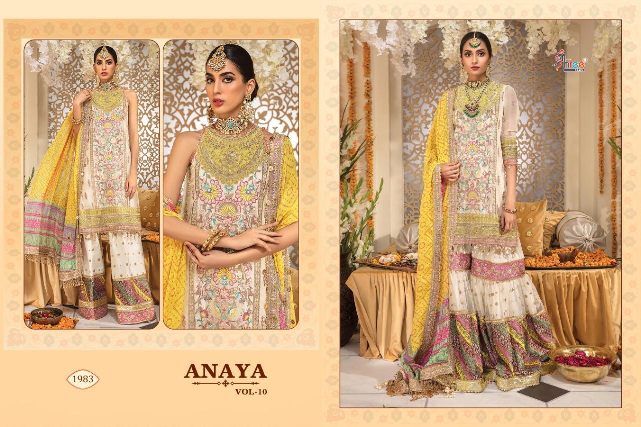 Shree Present Anaya Vol 10 Catalogue