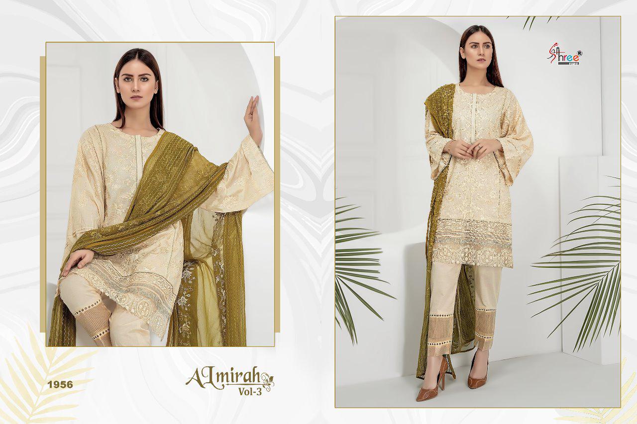 Shree By Almirah Vol 3 Pure Cotton Pakistani Salwar Suits