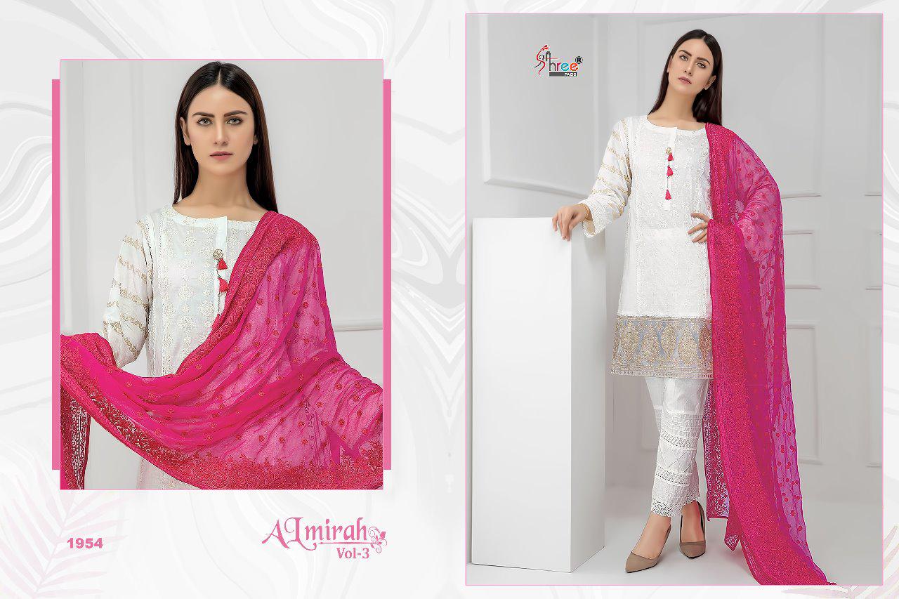 Shree By Almirah Vol 3 Pure Cotton Pakistani Salwar Suits