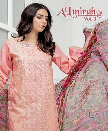 Shree By Almirah Vol 3 Pure Cotton Pakistani Salwar Suits