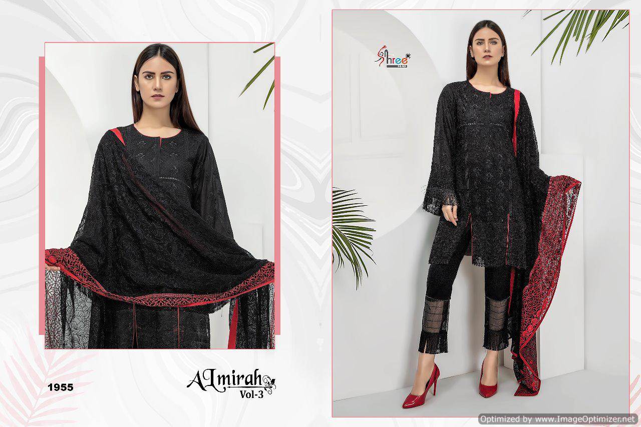 Shree By Almirah Vol 3 Pure Cotton Pakistani Salwar Suits