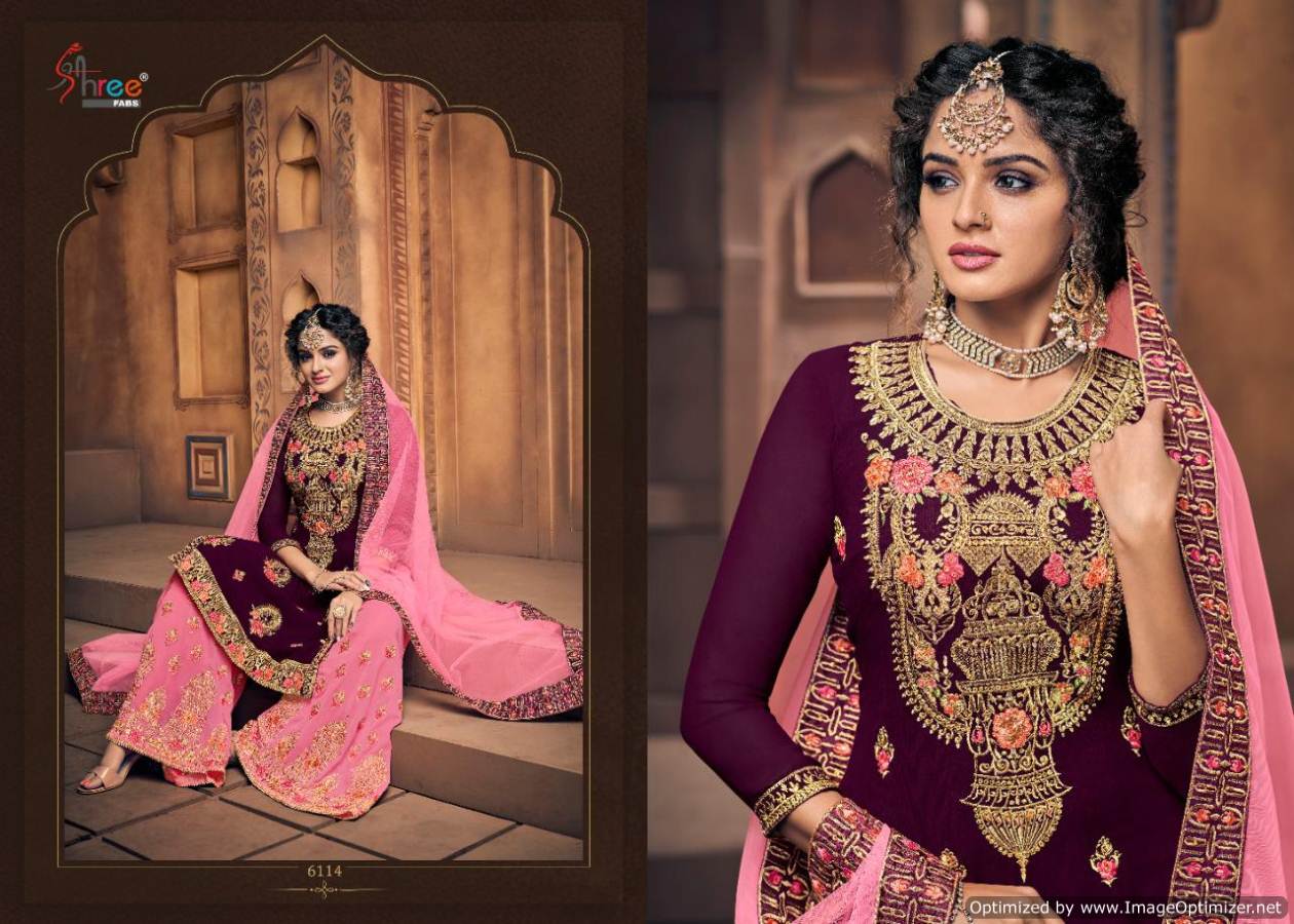Shree By Shehnai Bridal Vol 23 Embroidered Salwar Kameez Catalogue